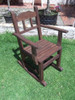 Silla Mecedora De Madera 4