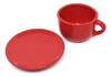 Vaso Cachepot Xícara Grande De Cerâmica P/ Plantar E Decorar 2