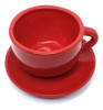 Vaso Cachepot Xícara Grande De Cerâmica P/ Plantar E Decorar 3