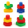 Brinquedo Educativo Encaixe Parafuso Rosca Infantil. 3