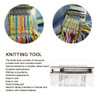 Máquina De Tear Mini Darning 21 Hook, Operação Simples E Rob 5