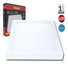 Kit 5 Painel Pop Led Sobrepor Quadrado Amarela 24w Atacado 4
