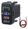 Tomada Usb 12v-24v Dual Quick Charge 3.0 E Porta Pd Usb C 1 0 Tomada Usb 12v-24v Dual Quick Charge 3.0 E Porta Pd Usb C 1 0