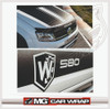 Calco Volkswagen Amarok W580  Laterales + Portón + Capot 1