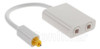 Cable Toslink Optical Digital Audio Splitter 2 Manera Adapta 3
