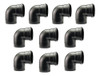 Kit Accesorios Duratop Codo 50 M-h X 10 Uni  Desague Cloacal 0