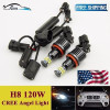 2 X 120w Cree Nuevas H8 Led Angel Ojos Halo Ring Bombillas H 1