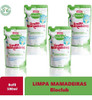 Combo 4 Refil Limpa Mamadeira Desengordurante Bioclub 500ml 1