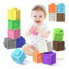 Temi 12 Piezas De Juguetes De Bloques Apilables 4