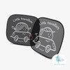 Parasol Plegable Coche Auto 2 Unidades Babypack 7