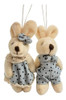 Mini Coelho Casal Azul Pendente 10x5x4cm Enfeite De Páscoa 0 Mini Coelho Casal Azul Pendente 10x5x4cm Enfeite De Páscoa 0