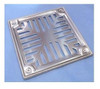 Rejilla Para Piso De Acero Inoxidable 12cm X 12cm Ayacucho 2