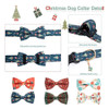 Collar De Algodón Para Perros De Navidad Con Pajarita Collar 4
