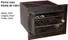 Forno Ferro Fundido Tampa Vidro Fogão Lenha Churrasqueira 0