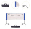 Conjunto De Rede De Badminton Rede De Vôlei Rede De 5,1 M 2