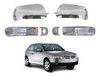 Kit 4 Cubre Manijas Cromados Vw Gol G3 Y G4 Power 4