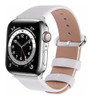 Malla De Cuero Para Apple Watch - Blanca 42mm/44mm/45mm 0