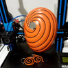 Máscara De Obito Uchiha De Naruto Impresa En 3d 1