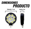 Faro Auxiliar Proyector 9 27w 4x4 Moto Universal Led Envío 3