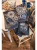 Primitivos Por Kathy 26889 Chalk Art Square Toalla De Plato 1