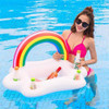 Hielera Conservadora Flotante Para Piscina Arco Iris 5
