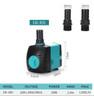 Bomba Sumergible Para Acuario Fuentes 2mts 25w 1 Bomba Sumergible Para Acuario Fuentes 2mts 25w 1