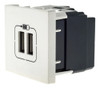 Módulo 2 Tomada Usb Branca - 615089bc Pial Plus 0