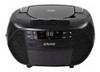 Radiograbador Boombox Portatil De Carga Superior Para Cd 4