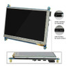 Display Tela Lcd 7 Touch Pi3 Capacitiva 1024*600 2