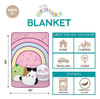 ~? Franco Squishmallows Ropa De Cama Super Soft Plush Throw 3