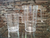 Jarra Plástico Transparente Cristal Fiesta Eventos 1 L.x 60 2