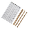 Molde De Silicone Barras Decoradas P/ Confeitaria Bsicuit 0