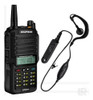 2 Fone Ouvido Lapela Radio Comunicador Baofeng Uv-9r 9r Plus 5