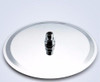 Ducha De Baño Acero Redonda 20 Cm + Brazo De Ducha Mz 4