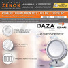 Espejo Doble Aumento Iluminado Luz Led Belleza Maquillaje 1