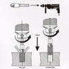 Extractor De Tornillos Para Atornilladora Kit Ferrofertas 6