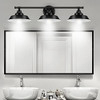 3 Luces, Accesorios De Iluminación De Tocador De Baño De Gra 0