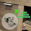 Bisagra Resorte 35mm De Embutir Mueble De Cocina Codo 18 X25 6