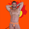 Kaiba Underwear Slip Charmander – Pokémon Fire-Type Design – Sublimated Print – Microfiber & Lycra – Comfortable Fit