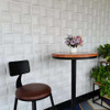 Placa Cuadrado Decorativa 3d Pvc 50x50 Pared Pintable 5