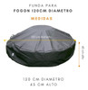 Funda Para Duomo Tromen Fogon Grande - Impermeable - Caba 2