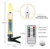 Fpoo 20 Luces Led De Llama 3d Para Rbol De Navidad, Velas Si 6