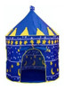 Carpa Infantil Azul Armable Para Niños Castillo Príncipe 0