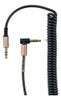 Cable De Audio Jack 3.5 En  Ángulo Y Tipo Resorte 1.5m (002) 1