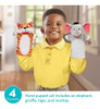 Melissa Y Doug Zoo Friends - Mascota De Mano Multicolor 1