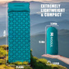 Colchoneta Inflable Para Acampar Autoinflable Ultraligera 1