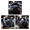 Fundas Para Volante  De Auto De Piel De Microfibra (marron) 4