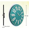 Relojes De Pared Modernos Con Numeros Blancos Grandes Para P 2