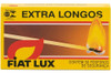 Caixa De Fósforo Extra Longo Fiat Lux Com 50 Unidades 0