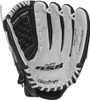 Guante Derie Softball Rawlings 30cm Mano Derecha Negro Gris 2
